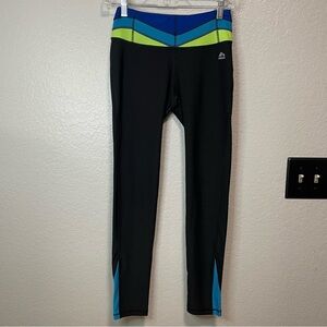 RBX Black Running Yoga Full Length Multi Color Waist W Pocket Size SMALL